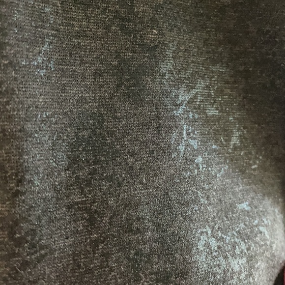 SKINNY GIRL BAILEY PULL ON JEGGINGS BLACK/DARK GRAY W/ METALLIC EMBELLISHMENTS - Picture 2 of 12